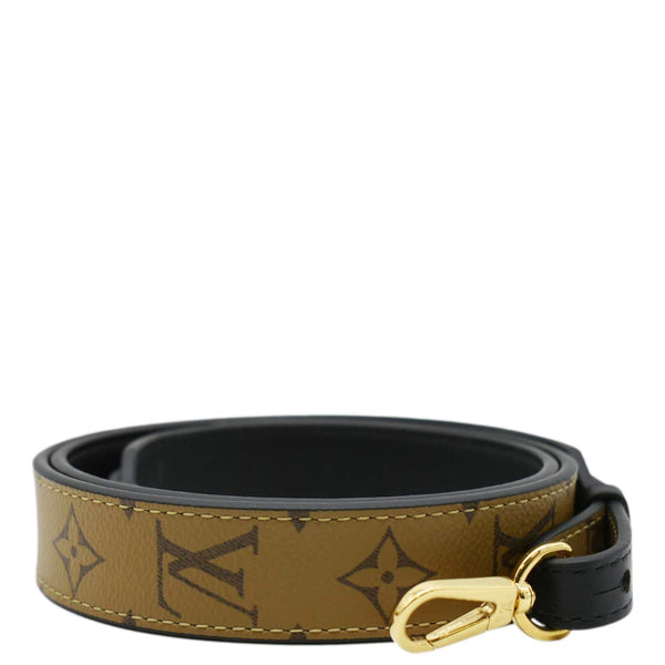LOUIS VUITTON Monogram Reverse Canvas Bandouliere Strap Brown