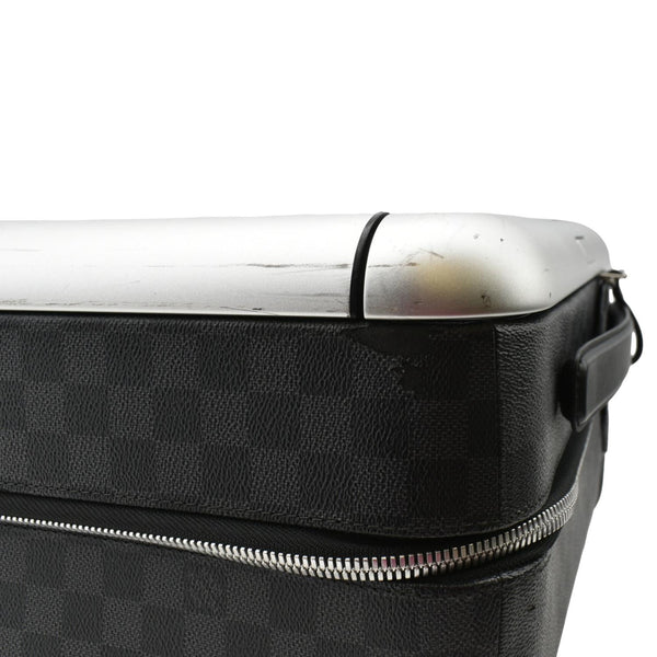 LOUIS VUITTON Horizon 55 Damier Graphite Canvas Rolling Suitcase Black