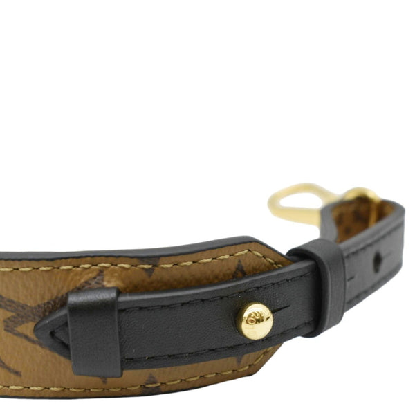 LOUIS VUITTON Monogram Reverse Canvas Bandouliere Strap Brown