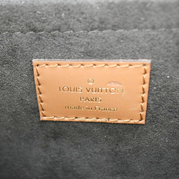 LOUIS VUITTON Dauphine Capitale Monogram Reverse Canvas Crossbody Bag Brown