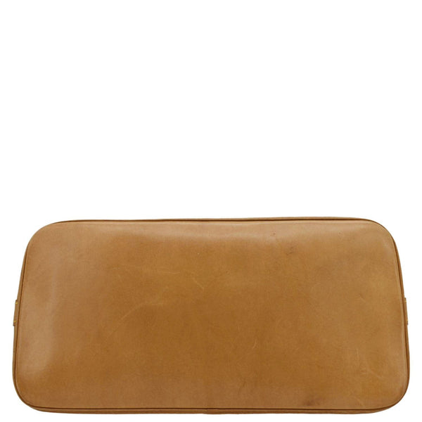 LOUIS VUITTON Alma PM Monogram Canvas Satchel Bag Brown