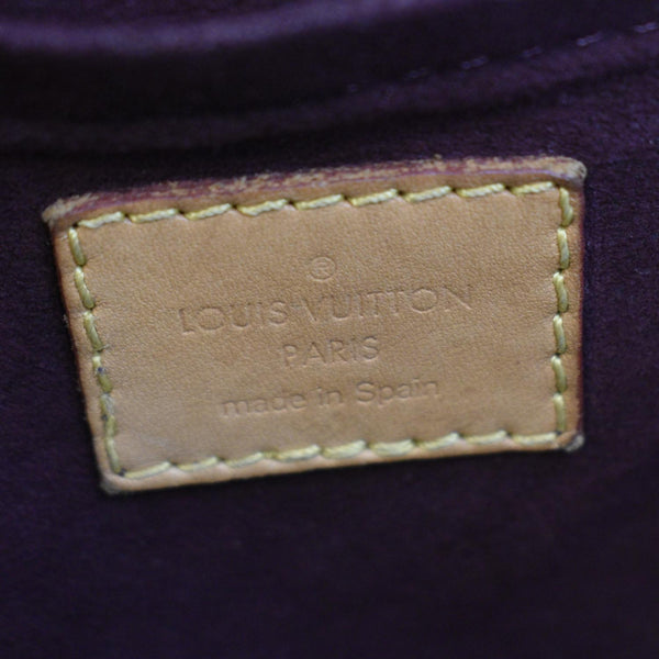 LOUIS VUITTON Montaigne MM Monogram Canvas Shoulder Bag Brown