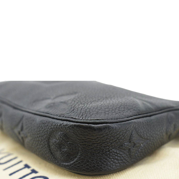 LOUIS VUITTON Pochette Accessoires Monogram Empreinte Shoulder Bag Black