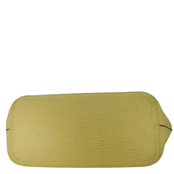 LOUIS VUITTON Neverfull MM Epi Leather Shoulder Bag Yellow