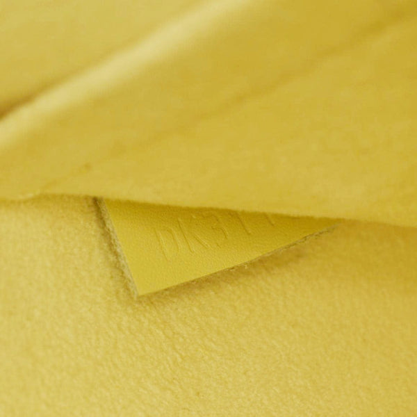 LOUIS VUITTON Neverfull MM Epi Leather Shoulder Bag Yellow