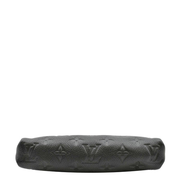 LOUIS VUITTON Empreinte Clutch Crossbody Bag Black lower look
