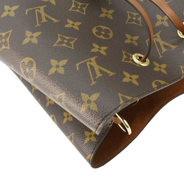 LOUIS VUITTON NeoNoe Monogram Canvas Shoulder Bag Brown