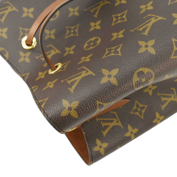 LOUIS VUITTON NeoNoe Monogram Canvas Shoulder Bag Brown