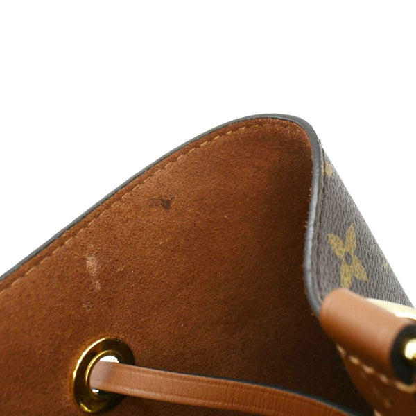 LOUIS VUITTON NeoNoe Monogram Canvas Shoulder Bag Brown