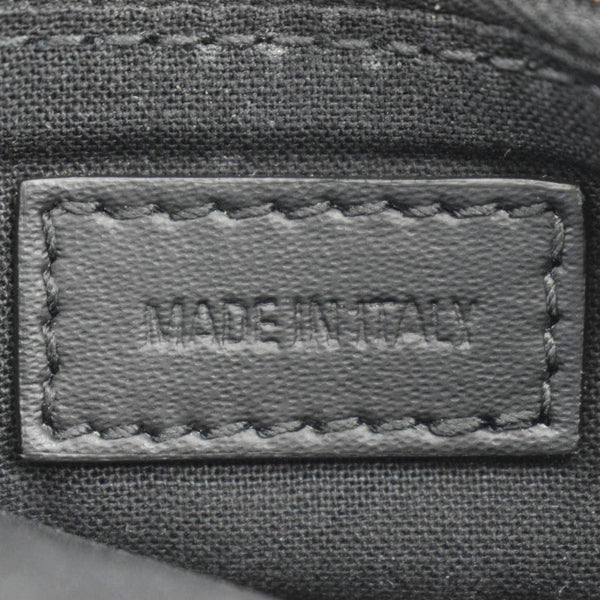 BALENCIAGA Small Hourglass Denim Top Handle Shoulder Bag Blue