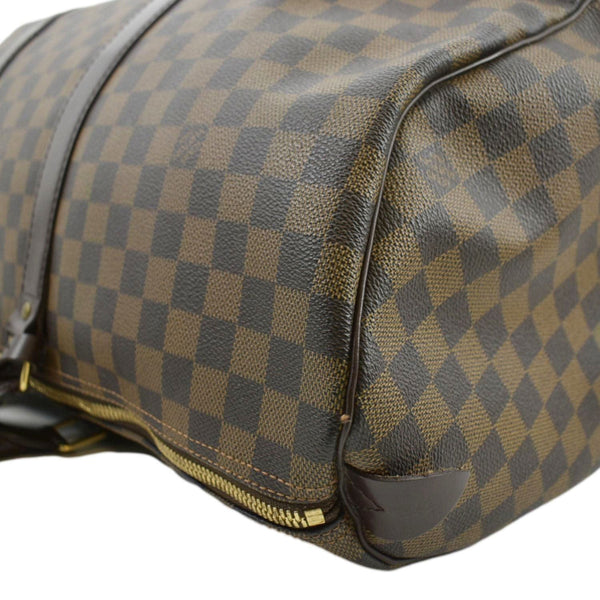 LOUIS VUITTON Keepall 50 Damier Ebene Travel Bag Brown