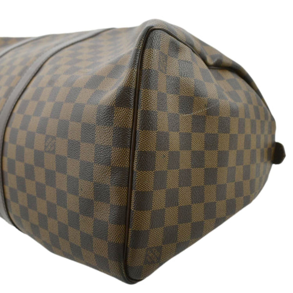 LOUIS VUITTON Keepall 50 Damier Ebene Travel Bag Brown