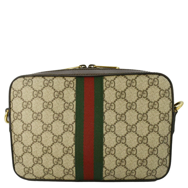 GUCCI Ophidia Small GG Supreme Canvas Crossbody Bag Beige 699439