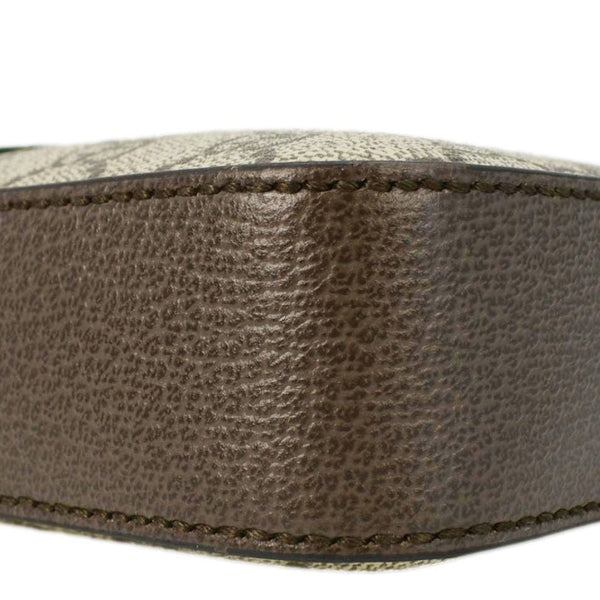 GUCCI Ophidia Small GG Supreme Canvas Crossbody Bag Beige 699439