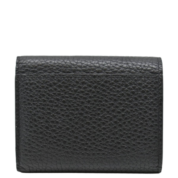 LOUIS VUITTON Capucines XS Taurillon leather Wallet Black