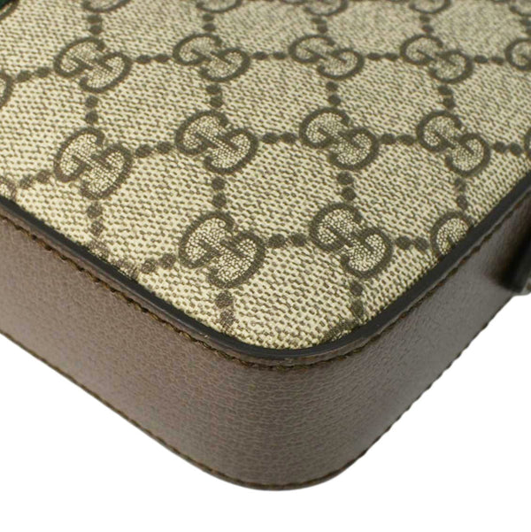 GUCCI Ophidia Small GG Supreme Canvas Crossbody Bag Beige 699439