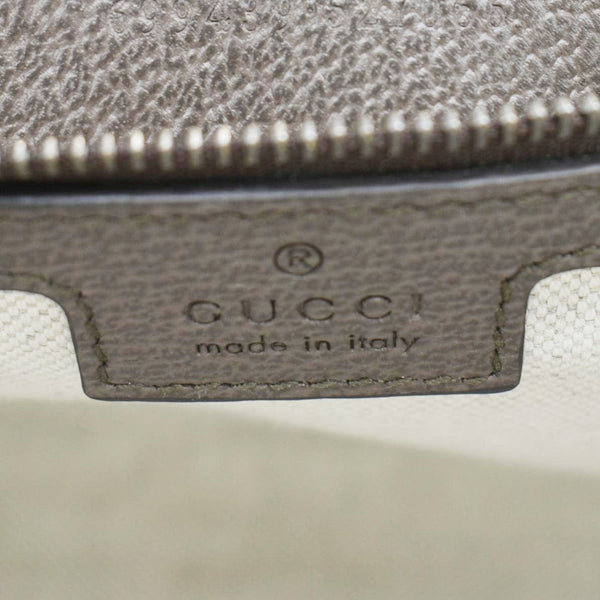 GUCCI Ophidia Small GG Supreme Canvas Crossbody Bag Beige 699439