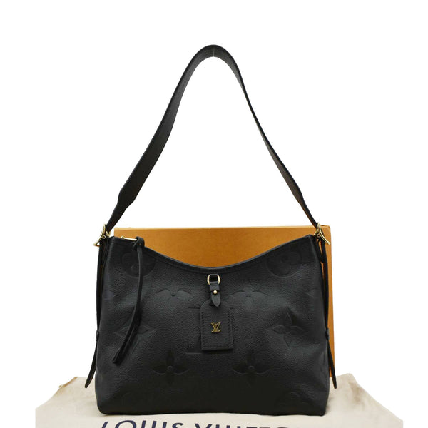 LOUIS VUITTON Black Shoulder Bag back look