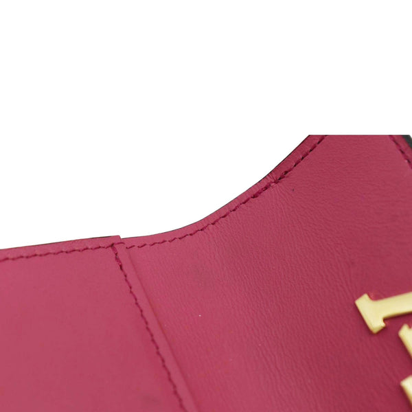 LOUIS VUITTON Capucines XS Taurillon leather Wallet Black