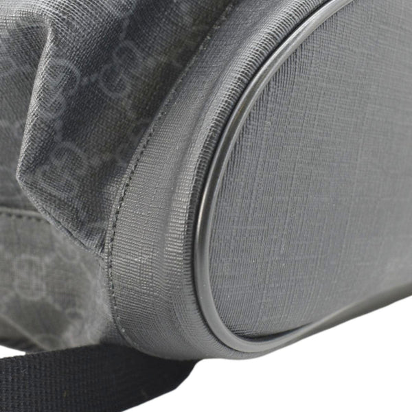 GUCCI GG Supreme Canvas Backpack Black 495563