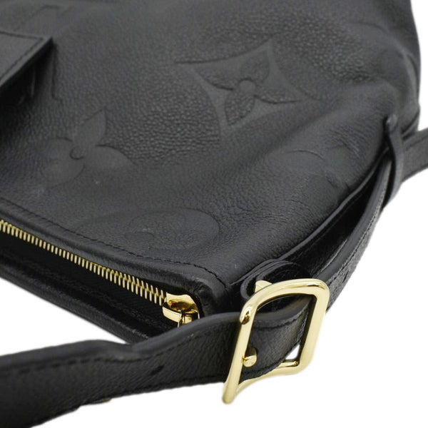 LOUIS VUITTON Black Shoulder Bag front left end look