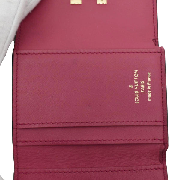 LOUIS VUITTON Capucines XS Taurillon leather Wallet Black