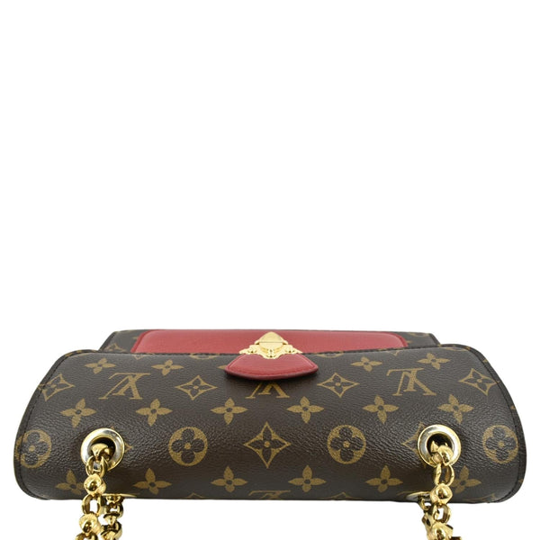 LOUIS VUITTON Victoire Monogram Canvas Shoulder Crossbody Bag Cerise