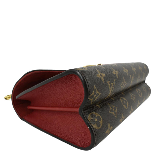LOUIS VUITTON Victoire Monogram Canvas Shoulder Crossbody Bag Cerise