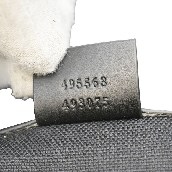 GUCCI GG Supreme Canvas Backpack Black 495563