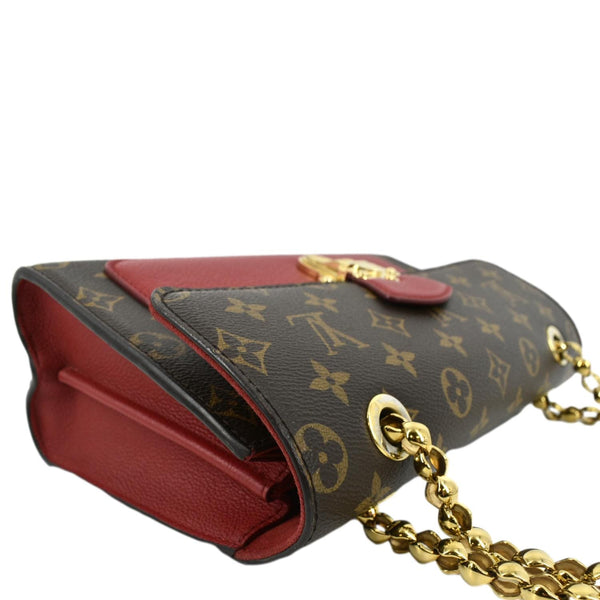 LOUIS VUITTON Victoire Monogram Canvas Shoulder Crossbody Bag Cerise