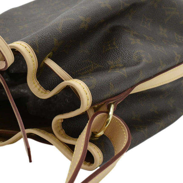 LOUIS VUITTON Brown Shoulder Bag front right corner look