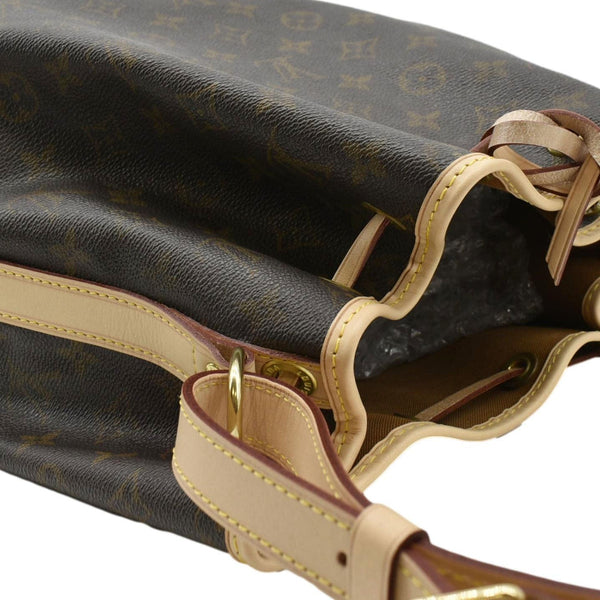 LOUIS VUITTON Brown Shoulder Bag front left corner look