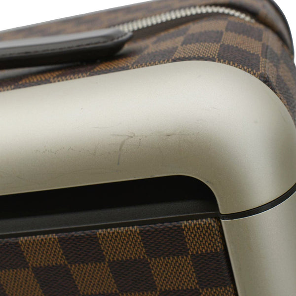 LOUIS VUITTON Horizon 55 Damier Ebene Rolling Suitcase Brown