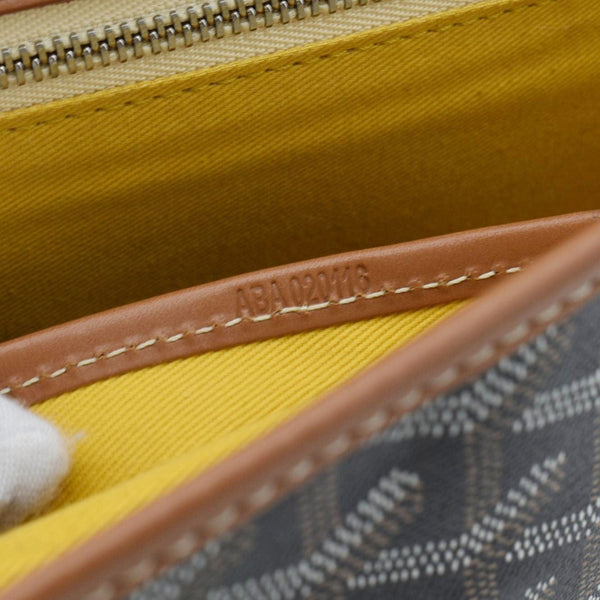 GOYARD Belvedere MM Canvas Messenger Bag Black