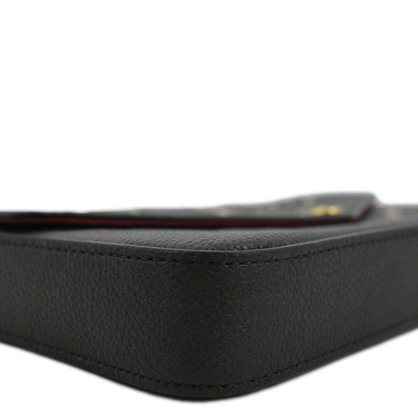 LOUIS VUITTON Felicie Pochette Monogram Empreinte Crossbody Bag Bicolor