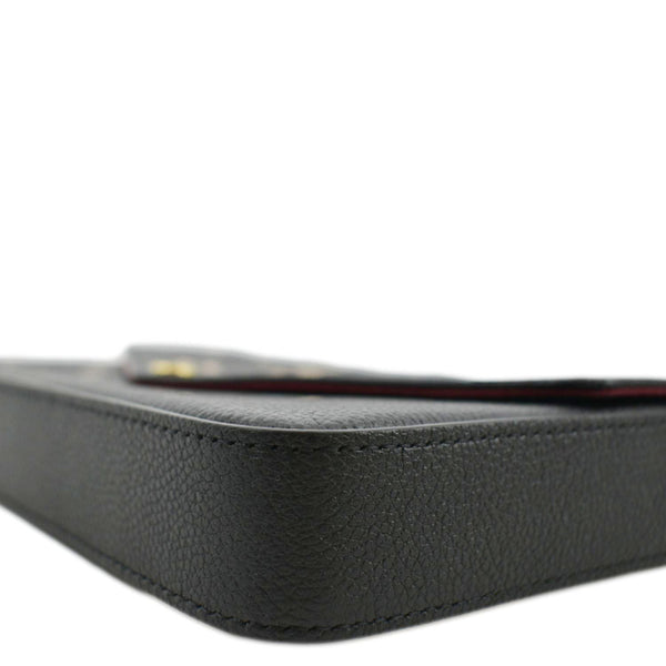 LOUIS VUITTON Felicie Pochette Monogram Empreinte Crossbody Bag Bicolor