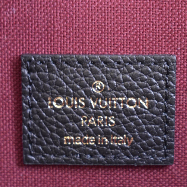 LOUIS VUITTON Felicie Pochette Monogram Empreinte Crossbody Bag Bicolor