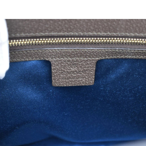 GUCCI Ophidia Medium GG Supreme Canvas Shoulder Bag Beige 503876