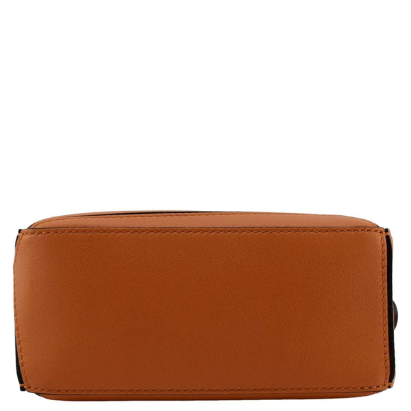 LOEWE Puzzle Mini Leather Shoulder Bag Orange