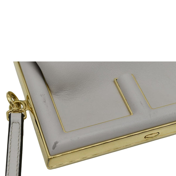 FENDI First Small Bag Light Gray conre look