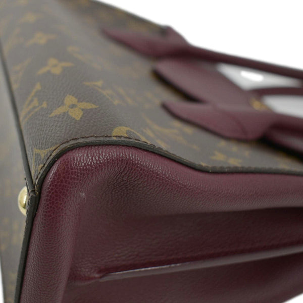LOUIS VUITTON Florine Monogram Canvas Shoulder Bag Burgundy