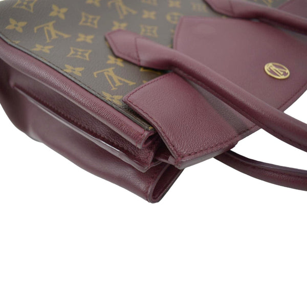 LOUIS VUITTON Florine Monogram Canvas Shoulder Bag Burgundy