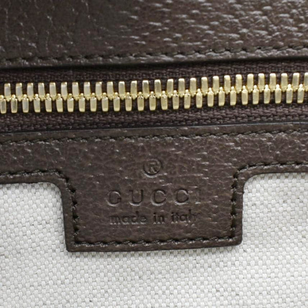 GUCCI Jumbo GG Canvas Tote Shoulder Bag Beige 678839