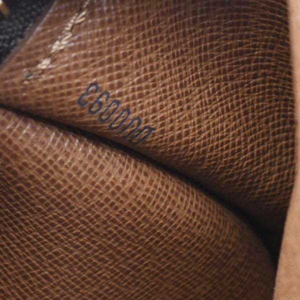 LOUIS VUITTON Papillon 26 Monogram Canvas Satchel Bag Brown