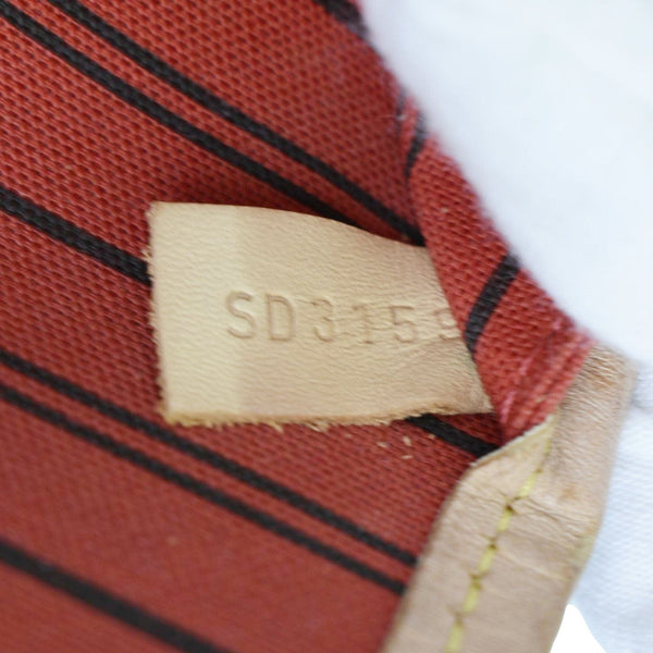 LOUIS VUITTON Neverfull MM Monogram Canvas Shoulder Bag Brown