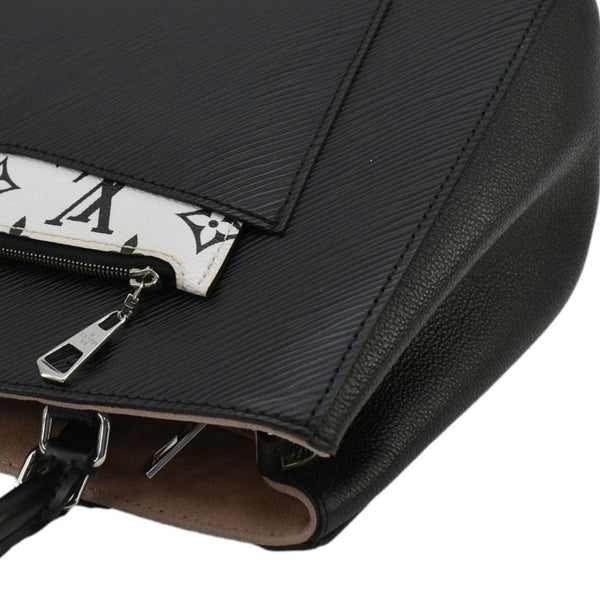 LOUIS VUITTON Marelle MM Epi Leather Tote Shoulder Bag Black