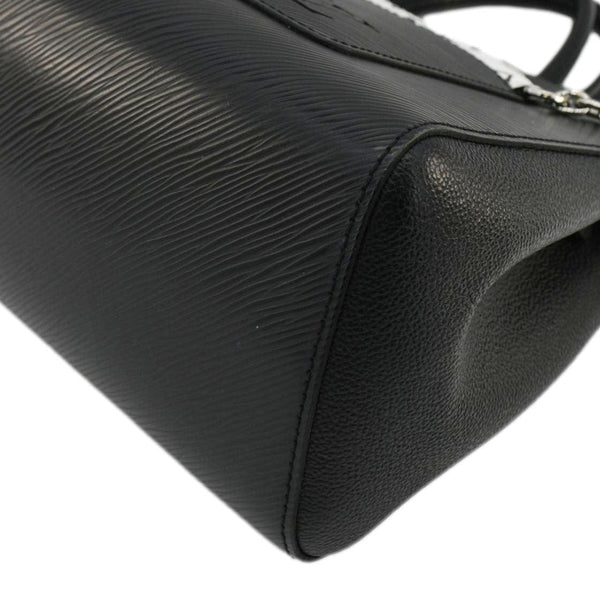 LOUIS VUITTON Marelle MM Epi Leather Tote Shoulder Bag Black
