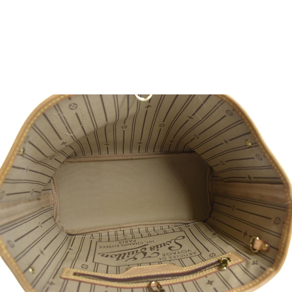 LOUIS VUITTON Neverfull PM Monogram Canvas Tote Bag Brown