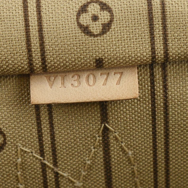 LOUIS VUITTON Neverfull PM Monogram Canvas Tote Bag Brown