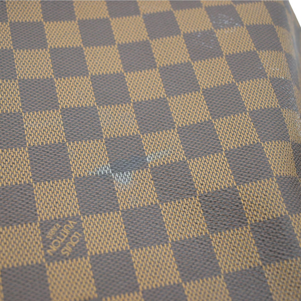 LOUIS VUITTON Neverfull GM Damier Ebene Tote Shoulder Bag Brown